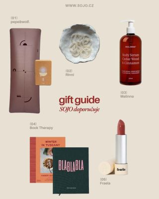 V Sojo jsme dali dohromady malý gift guide našich oblíbených značek. 🎄✨ Pro radost, pro inspiraci a pro chvíle, kdy chcete...